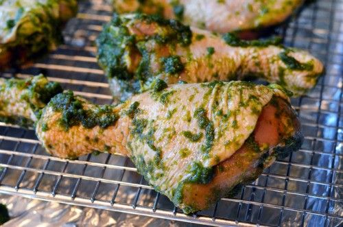 Marinated Green Chicken