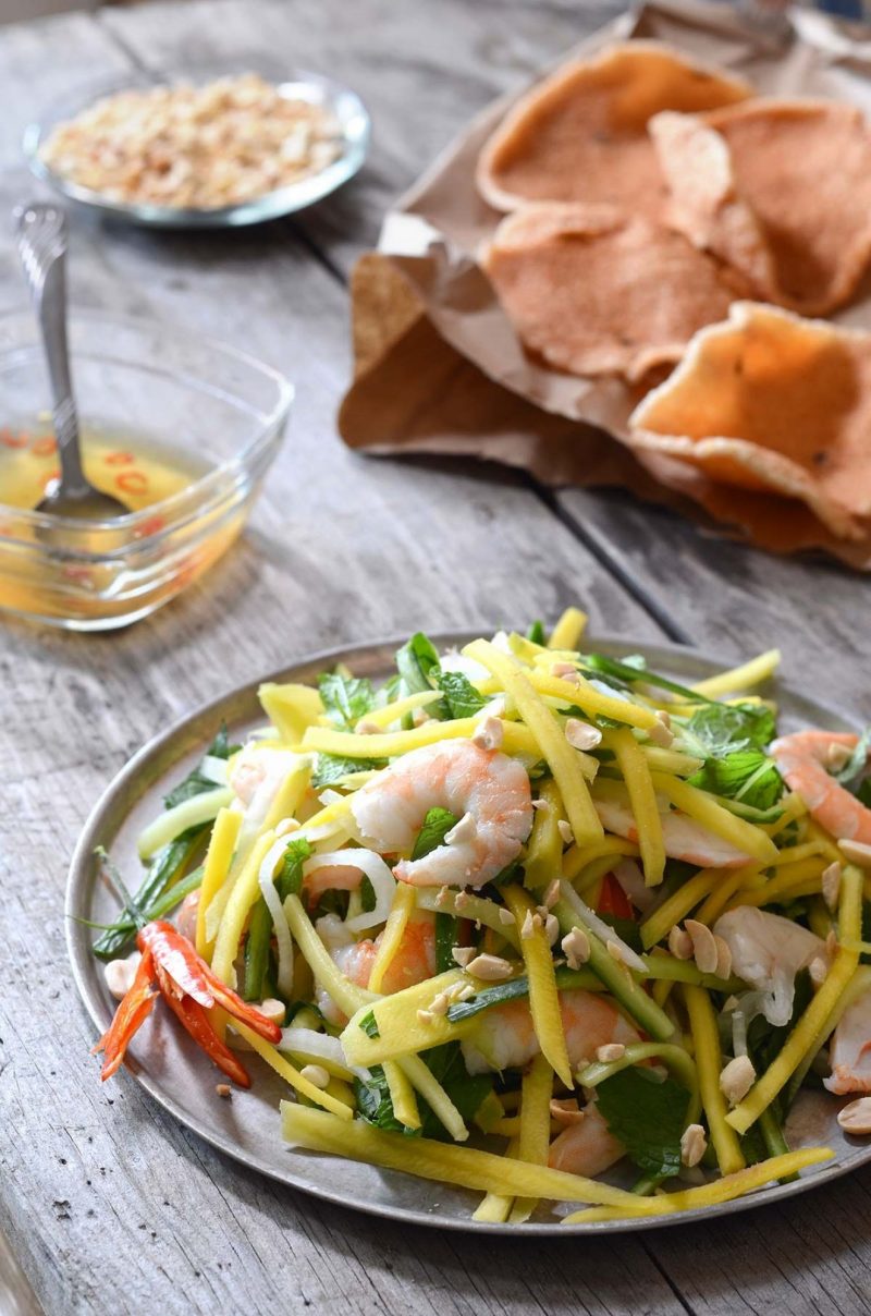 Vietnamese Green Mango And Shrimp Salad