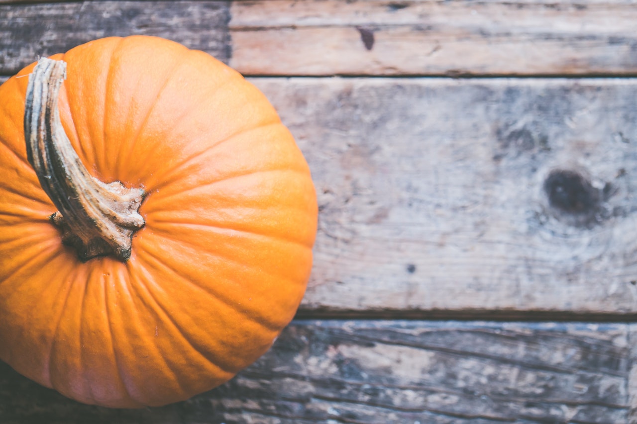 Autumnal Stuffed Pumpkin